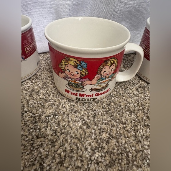 3 Vintage Campbell Kids Soup Mugs 1989 1997 EVC‎ - Picture 3 of 6